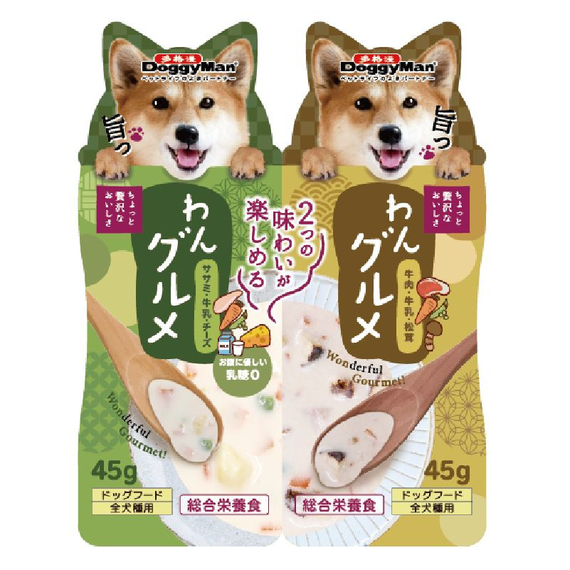 Корм для собак влажный DoggyMan №1 Мясное пюре в сливочном соусе с японским трюфелем (мацутакэ) / №2 #1
