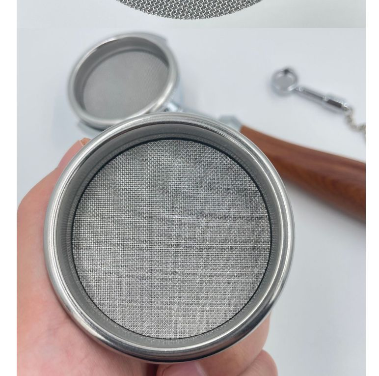 Фильтр в рожок кофеварки MyPads многоразовый, 58 мм сетчатый фильтр-пластина для холдера кофемашины металлический #1