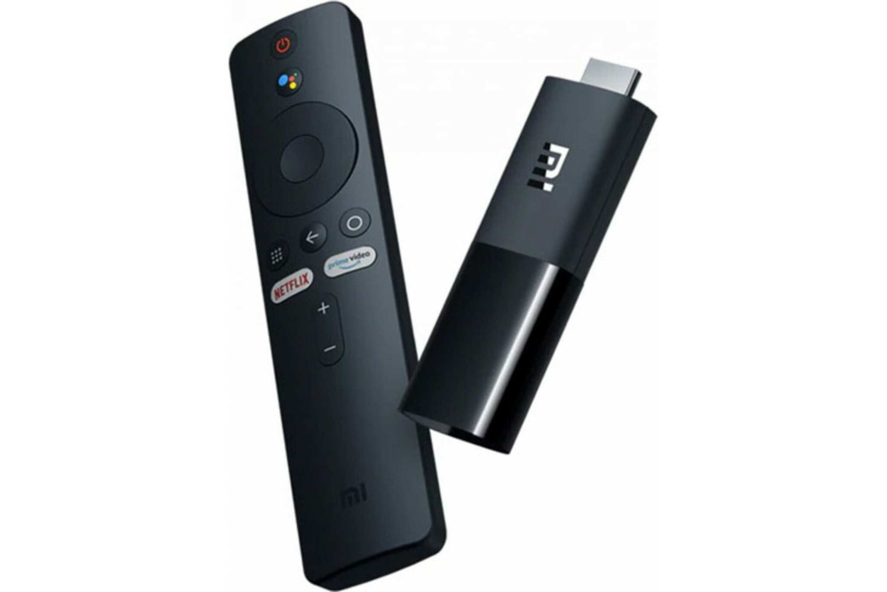 Xiaomi Медиаплеер ТВ-адаптер Mi TV Stick 2K HDR Android, 1 ГБ/8 ГБ, Bluetooth, Wi-Fi, черный  #1