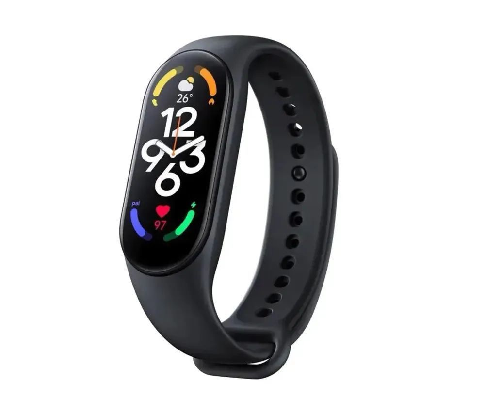 Xiaomi Фитнес-браслет Mi Band 7 CN, черный #1