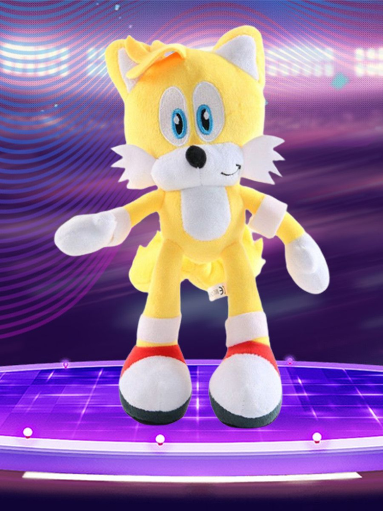 Мягкая игрушка Тейлз (Майлз) Прауэр "Соник" / Miles Tails Sonic 30 см  #1