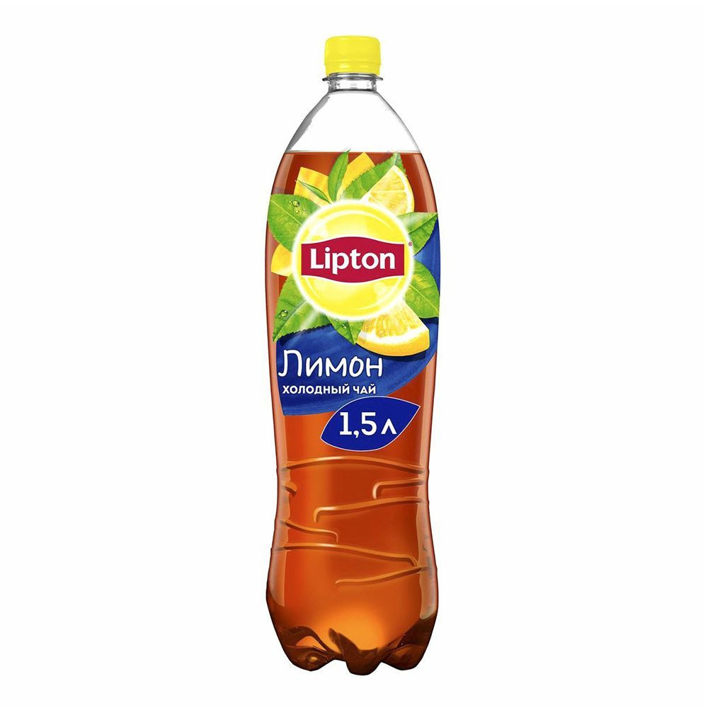 Холодный чай Lipton лимон 1,5 л #1