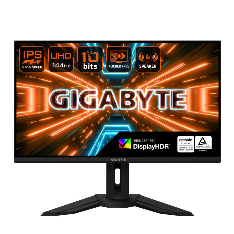 Gigabyte 31.5" Монитор x M32U-EK Gaming monitor Black (IPS, 3840x2160, 144Hz), черный #1