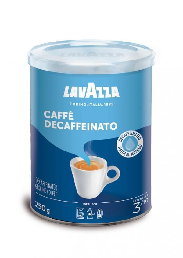 Кофе молотый Lavazza Caffe Decaffeinato, 250гр #1