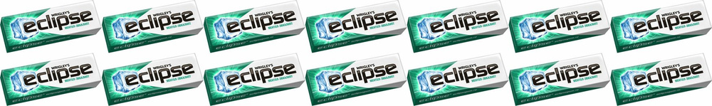Жевательная резинка Eclipse Ментол эвкалипт 13,6 г, комплект: 14 шт.  #1