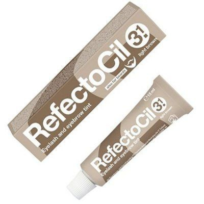 RefectoCil Профессиональная крем-краска для бровей и ресниц №3.1, Светло-коричневый, 15 мл  #1