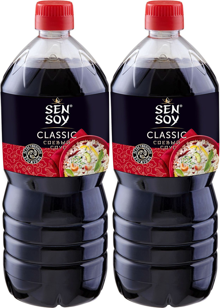 Соус Sen Soy соевый классический, комплект: 2 упаковки по 1 кг  #1