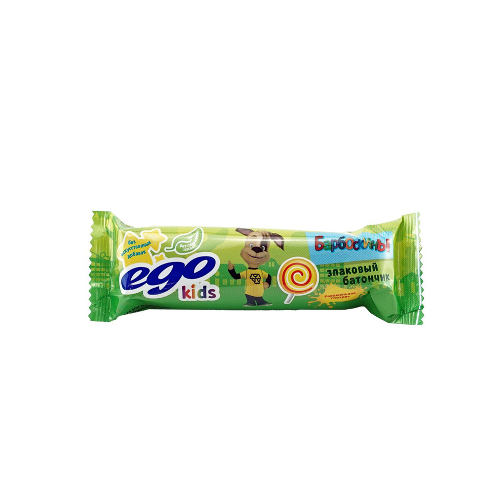 Батончик Ego Kids злаковый Карамельная глазурь, комплект: 12 упаковок по 25 г  #1