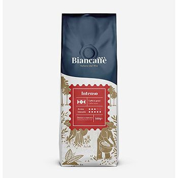 Кофе в зёрнах жареный Espresso Intenso, Biancaffe, 500 г, Италия 1шт #1