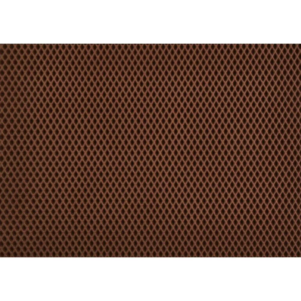 Коврик 68x120 см ЭВА ромбы цвет коричневый #1