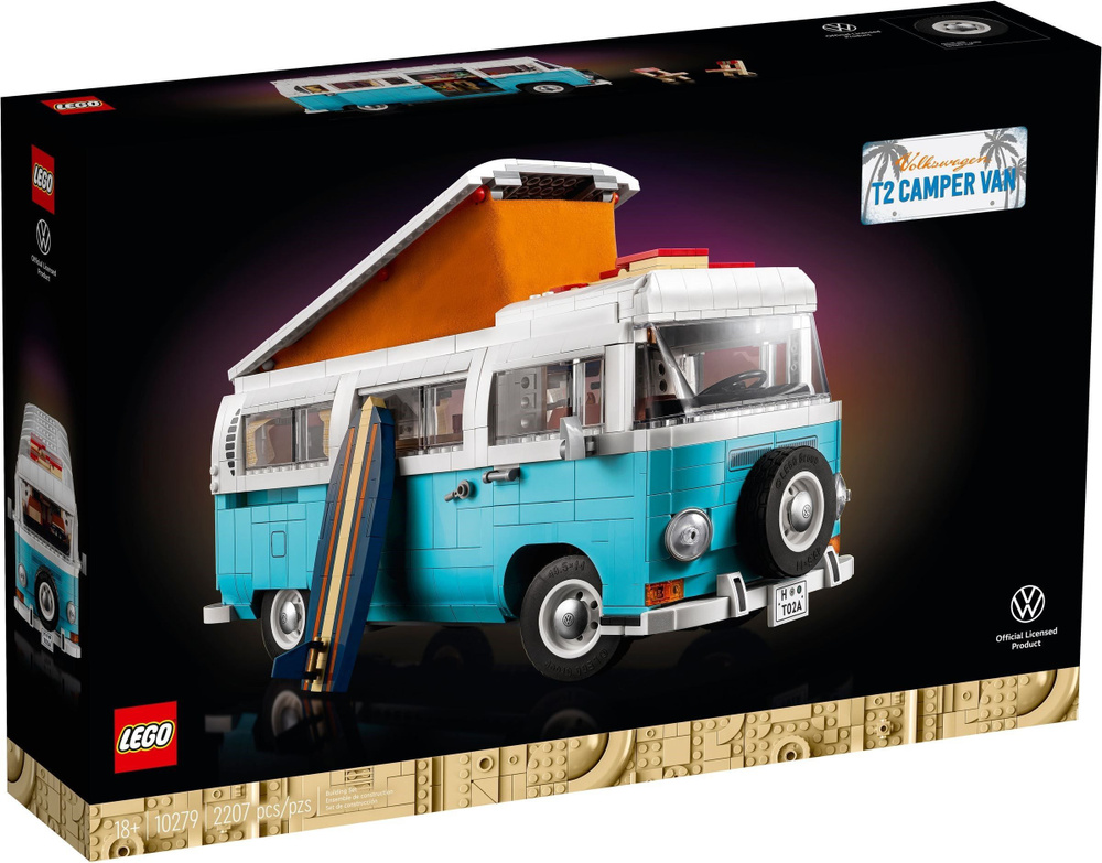 Конструктор LEGO Коллекционные наборы 10279 Фургон Volkswagen T2 Camper  #1