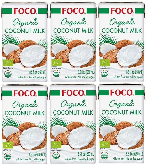 Кокосовое молоко FOCO ORGANIC 0,25 л х 6 шт #1