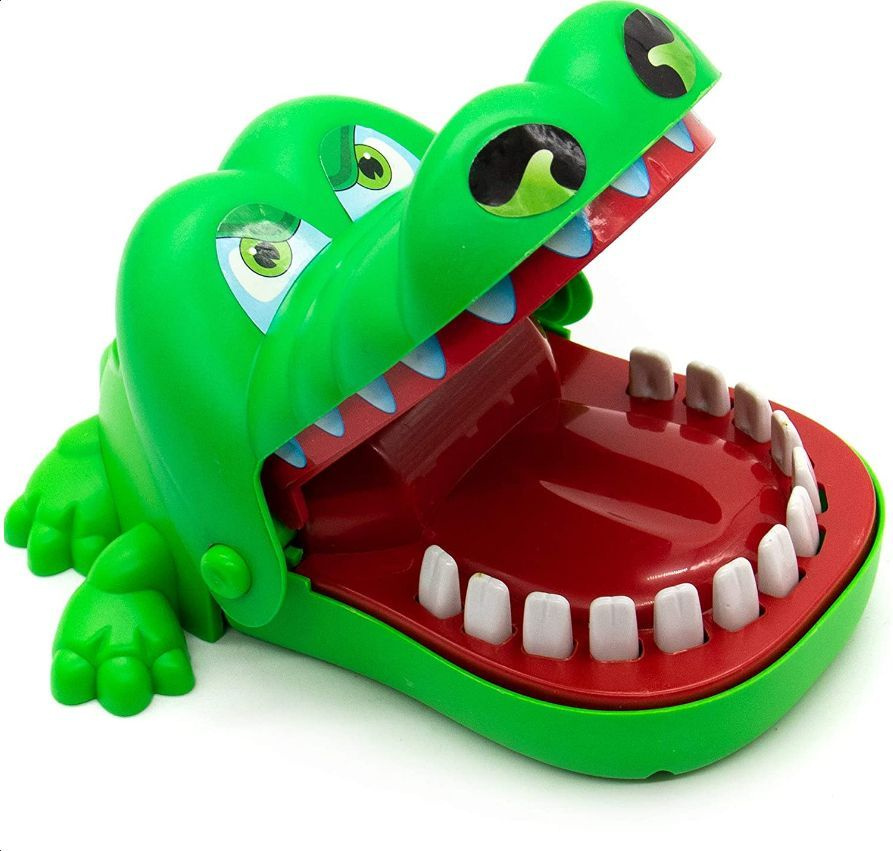 Крокодил Кусающий Дантист Интерактивная настольная игра на реакцию и ловкость Кусака  #1