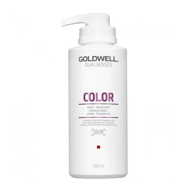 Goldwell Dualsenses Color 60SEC Treatment - Уход за 60 секунд для блеска окрашенных волос, 500 мл  #1