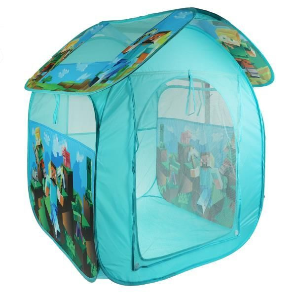 Детская игровая палатка "Играем Вместе", Minecraft/Майнкрафт, 83 x 80 x 105 см, в сумке  #1