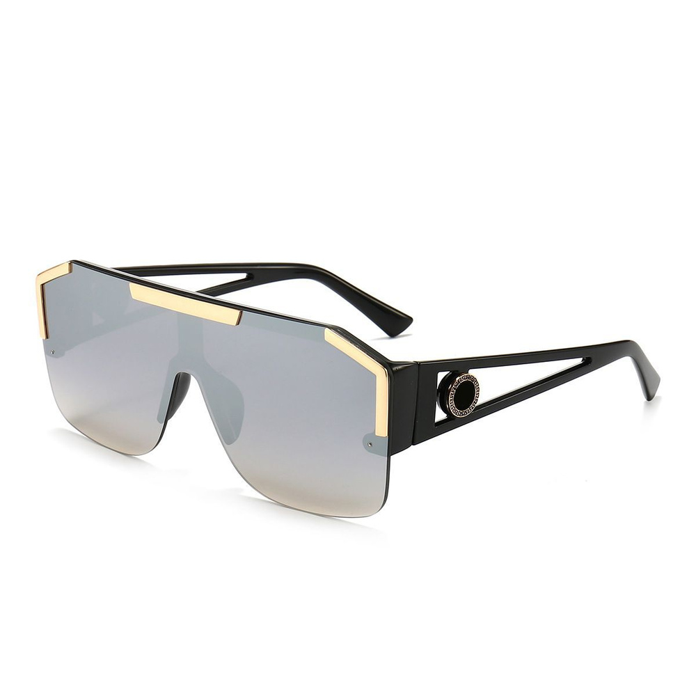 Трендовые солнцезащитные очки UV 400 квадратные #1