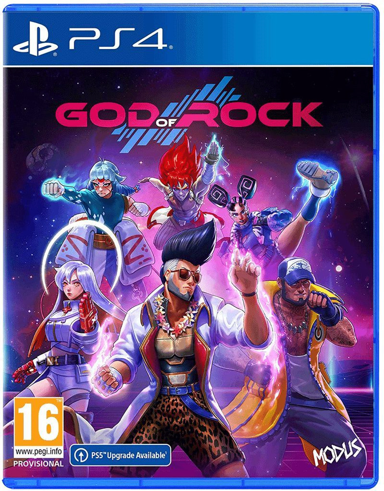 Игра God of Rock1 (PlayStation 4, Русские субтитры) #1