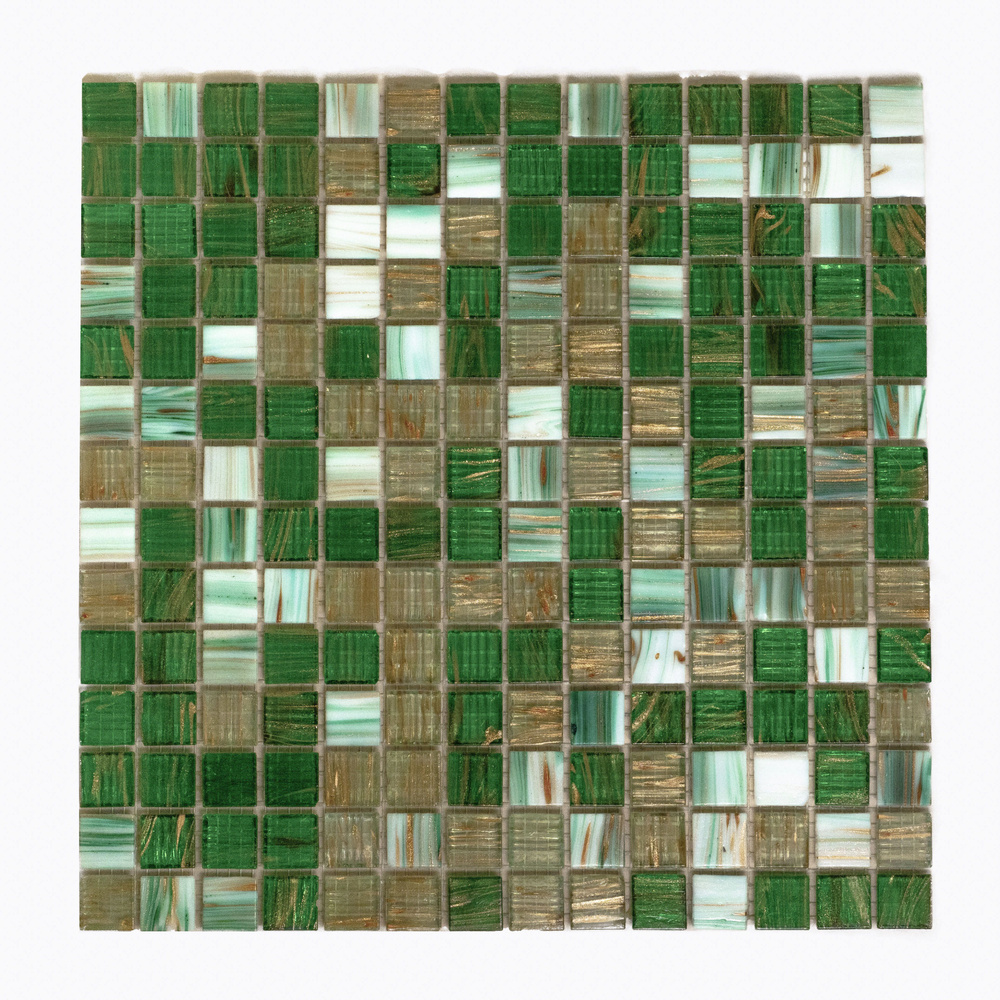 Плитка мозаика MIRO (серия Aurum №9), универсальная стеклянная плитка мозаика для ванной комнаты, плитка #1