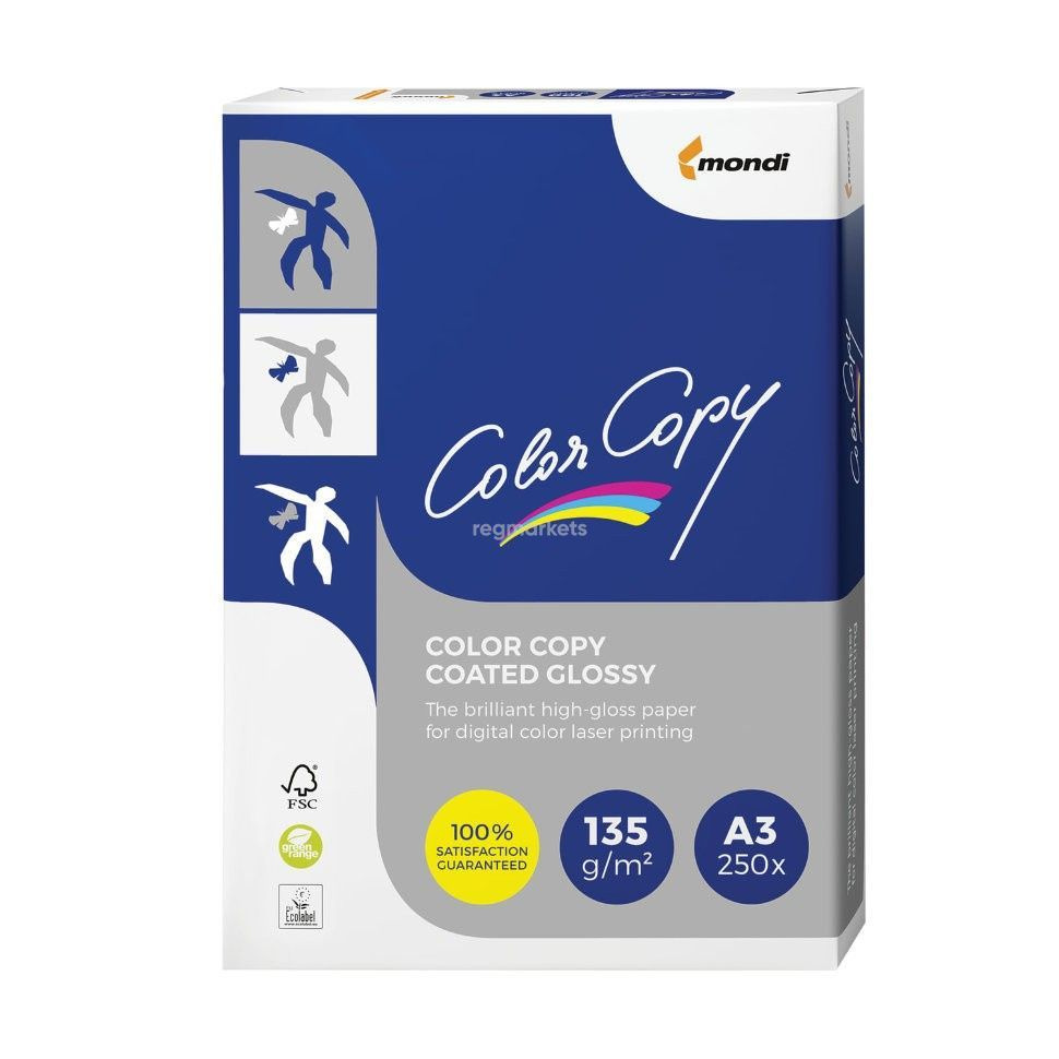 Бумага Color Copy с покрытием Glossy (А3, 135 г/кв.м, 250 листов) #1