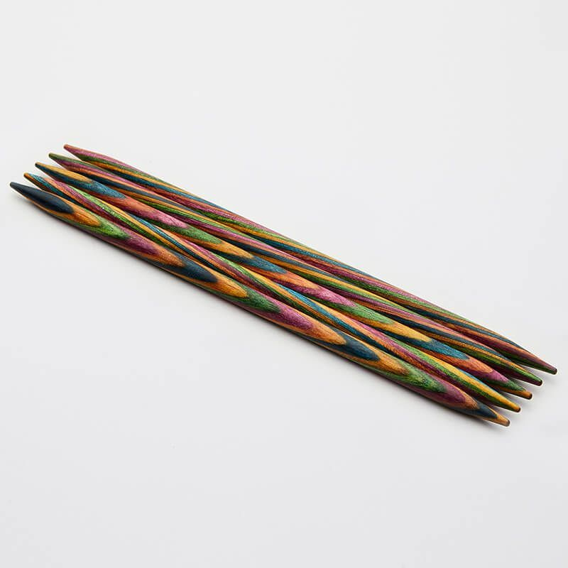 Спицы для вязания деревянные носочные 2,5 мм 20 см 5 шт. Symfonie KnitPro (20117)  #1