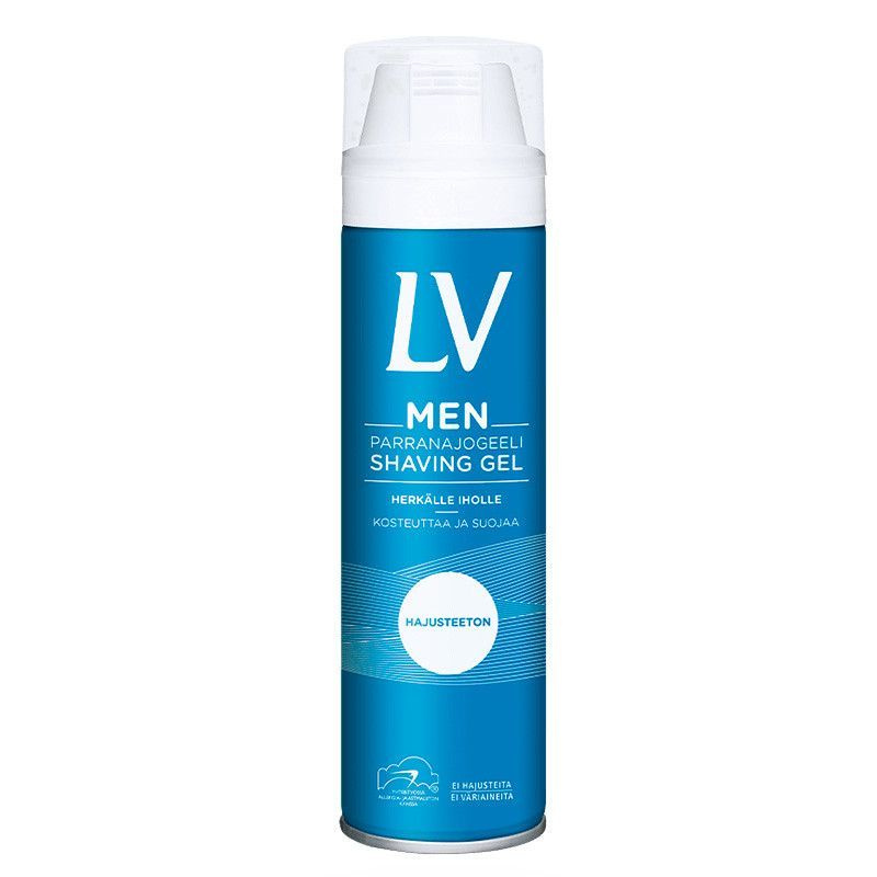 Гель для бритья мужской LV MEN для чувствительной кожи лица, косметика для мужчин, гелевое средство для #1