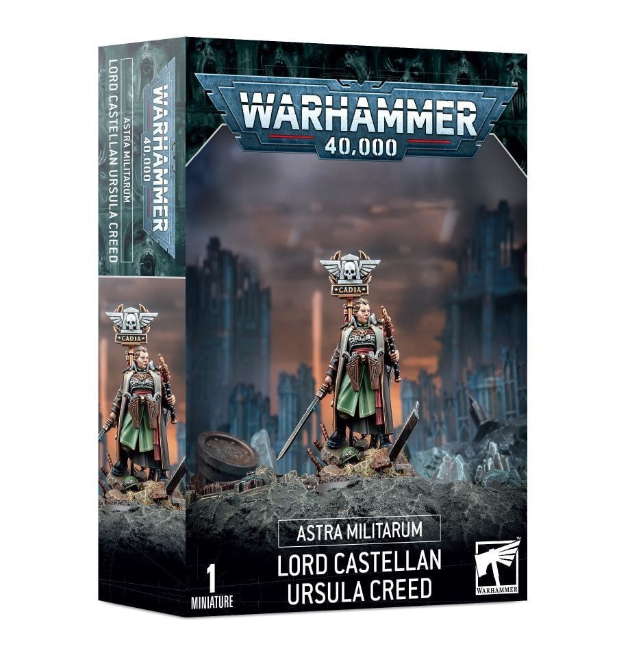 Набор миниатюр Warhammer 40000 Astra Militarum Lord Castellan Ursula Creed #1