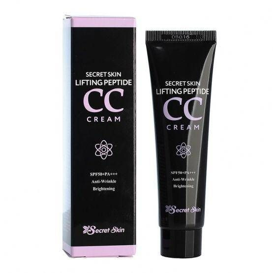 CC-крем подтягивающий пептидный Secret Skin Lifting Peptide CC Cream SPF50+ PA+++  #1