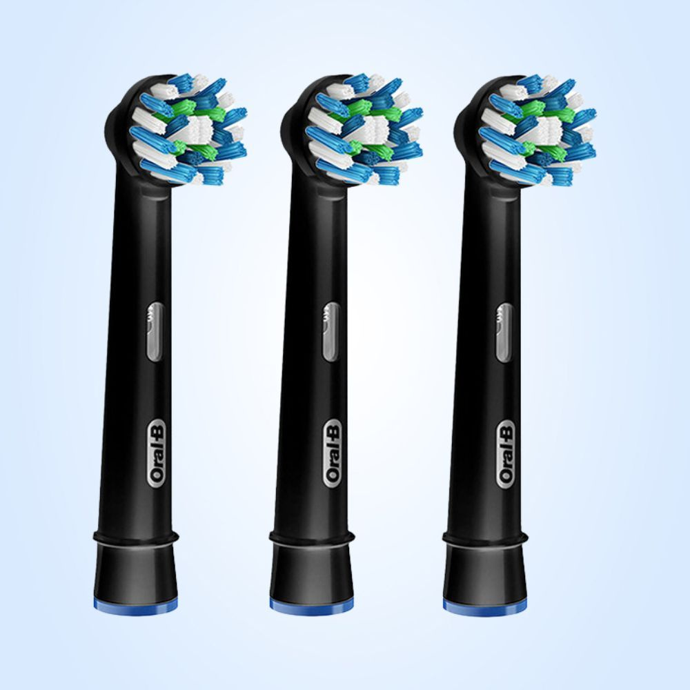 Насадка Braun Oral-B Cross Action Black, 3 шт #1