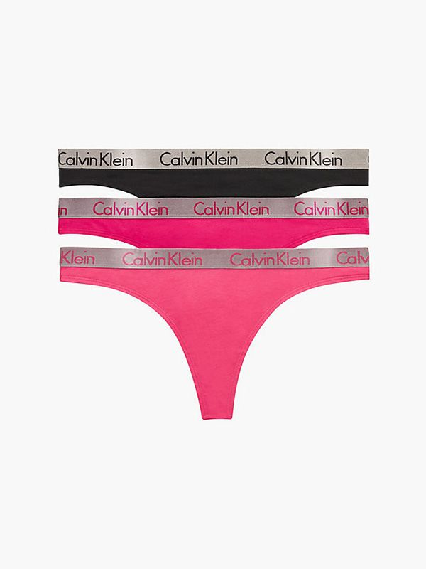 Комплект трусов танга Calvin Klein Underwear, 3 шт #1