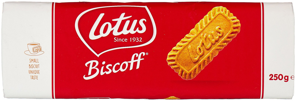 Lotus Biscoff Печенье карамельное, 250 гр #1