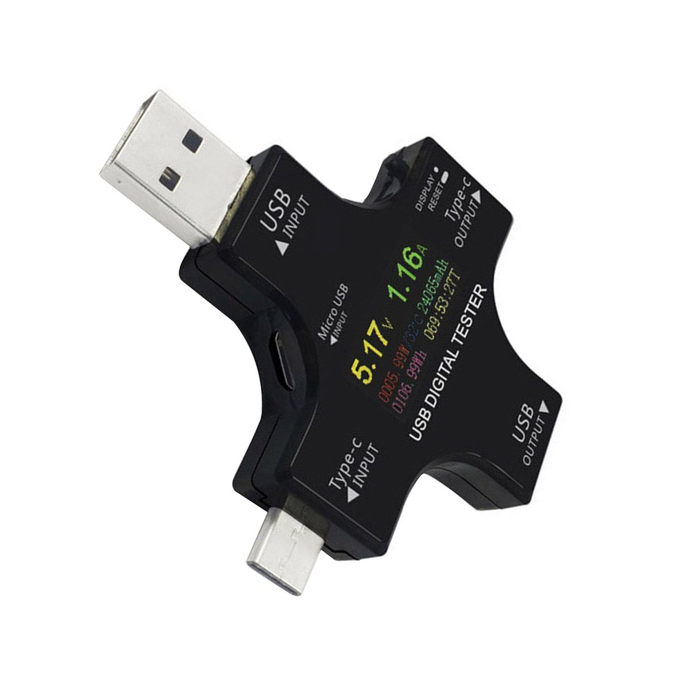 USB измеритель напряжения и тока Type-C PD Tester купить по выгодной ...