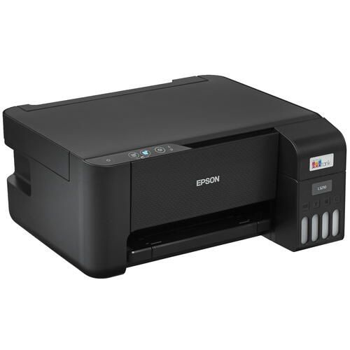 МФУ струйное Epson L3210, цветной, 5760 x 1440 dpi, A4, USB, выход 30 листов, черный  #1