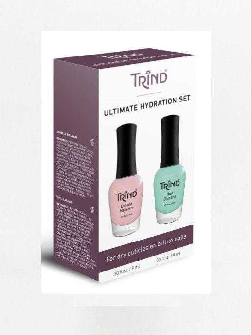 Trind Набор Nail Hydration Set ( Бальзам для ногтей + бальзам для кутикулы)  #1