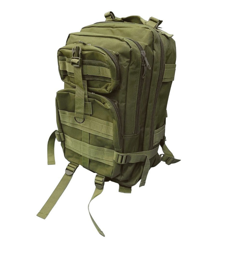 Рюкзак милитари военный Yakeda BK-5043-1, Вместимость - 40L, Ткань полиэстер, прочность 600D зеленый #1