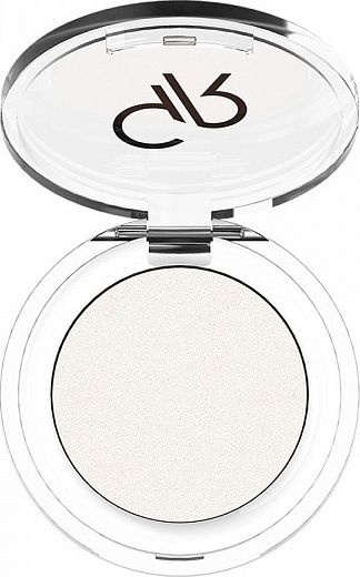 Golden Rose / Голден роуз Тени для век сухие Soft Color Mono Eyeshadow перламутровые, тон 41 Pearl белые #1