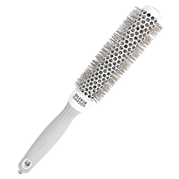 Термобрашинг OLIVIA Garden EXPERT BLOWOUT SPEED XL Wavy Bristles White&Grey, 25 мм #1