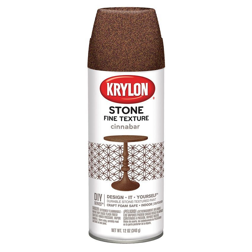 Krylon Аэрозольная краска, Матовое покрытие, 0,35 л, 0.4 кг, коричнево-красный  #1
