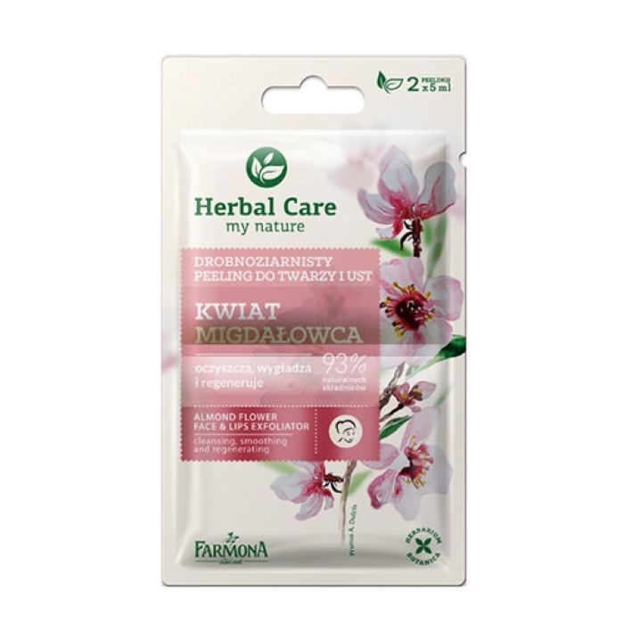 Herbal Care Скраб для лица и губ Цветок миндаля, 2 x 5 мл #1
