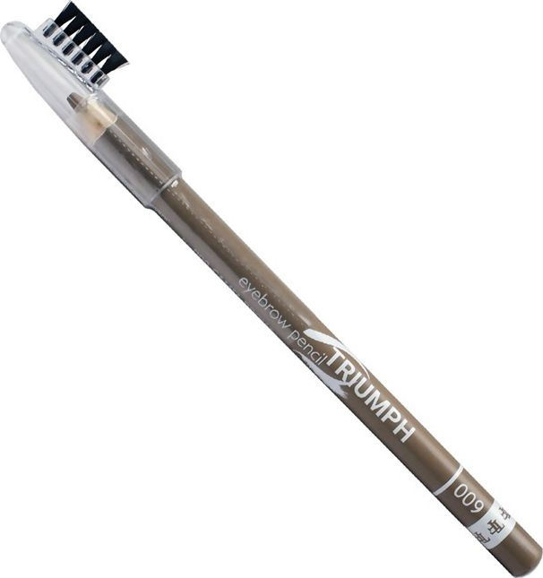 Triumph / Триумф Карандаш для бровей Eyebrow Pencil CW-219 009 коричневая карамель из воска с щеточкой #1