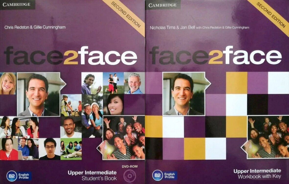 Face2face Upper-intermediate Students Book with DVD + Workbook (2nd Edition) #1