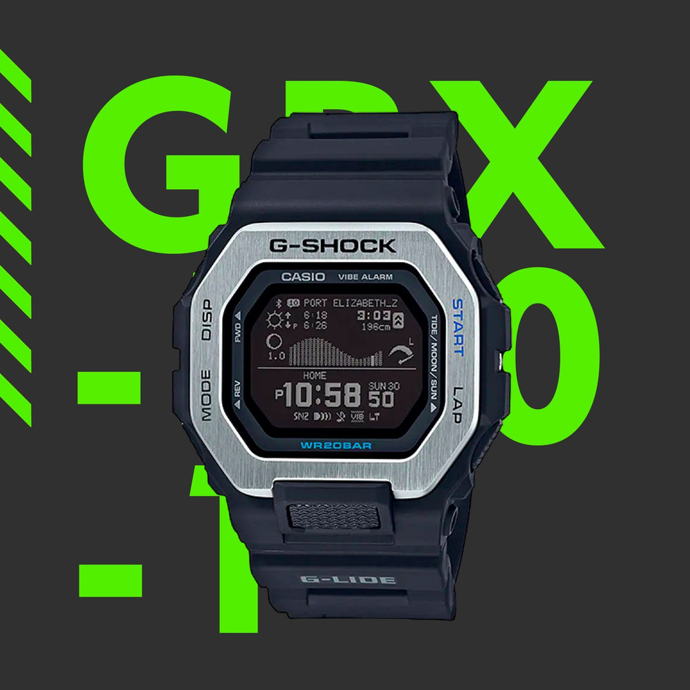 Мужские наручные часы Casio G-Shock GBX-100-1E #1