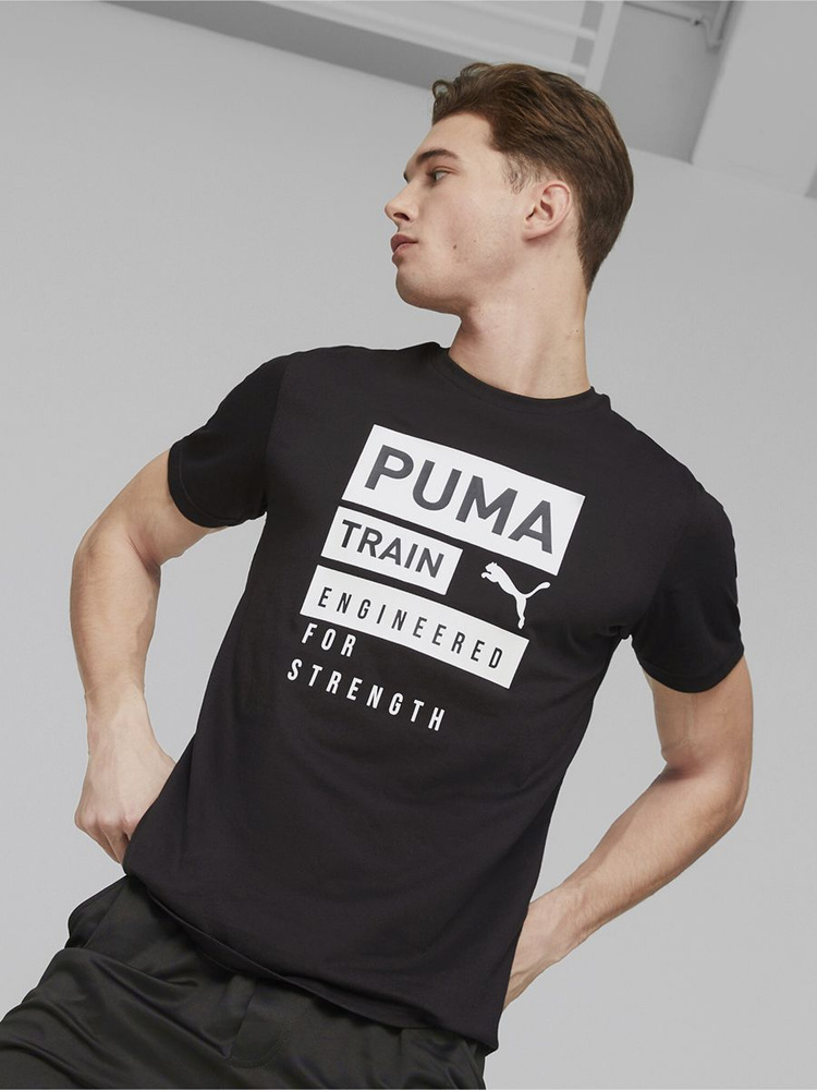 Футболка PUMA MEN S GRAPHIC TEE ENGINEERED FOR STRENGTH #1