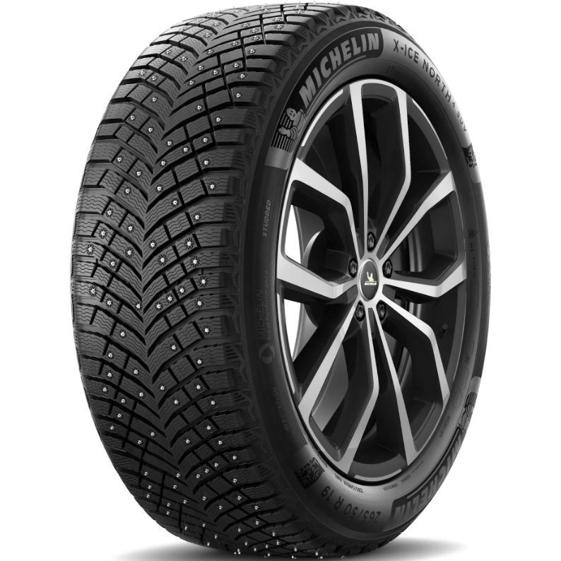 MICHELIN X-Ice North 4 SUV Шины  зимние 225/60  R18 104T Шипованные #1