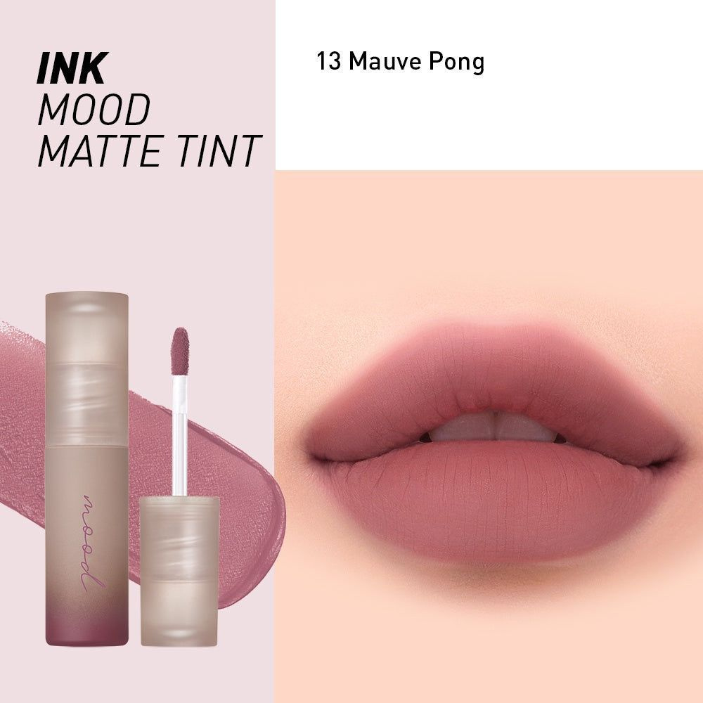 Помада для губ Тинт Peripera Ink Mood Matte Tint 13 Mauve Pong #1