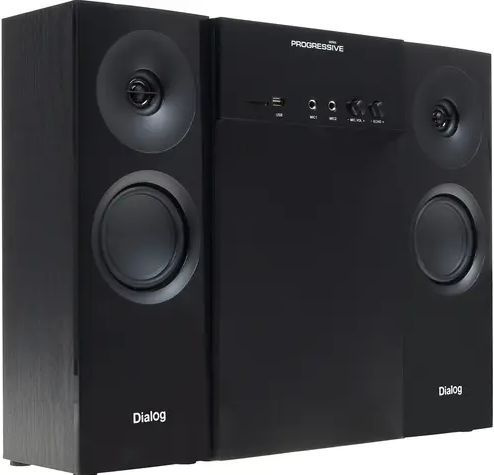 Колонки 2.1 Dialog Progressive AP-250 (Progressive AP-250) черный 80 Вт, беспроводной ПДУ, Bluetooth, #1