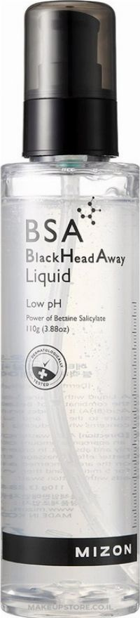 MIZON / Мизон BSA Black Head Away Liquid Эссенция для лица против чёрных точек с салициловой кислотой #1