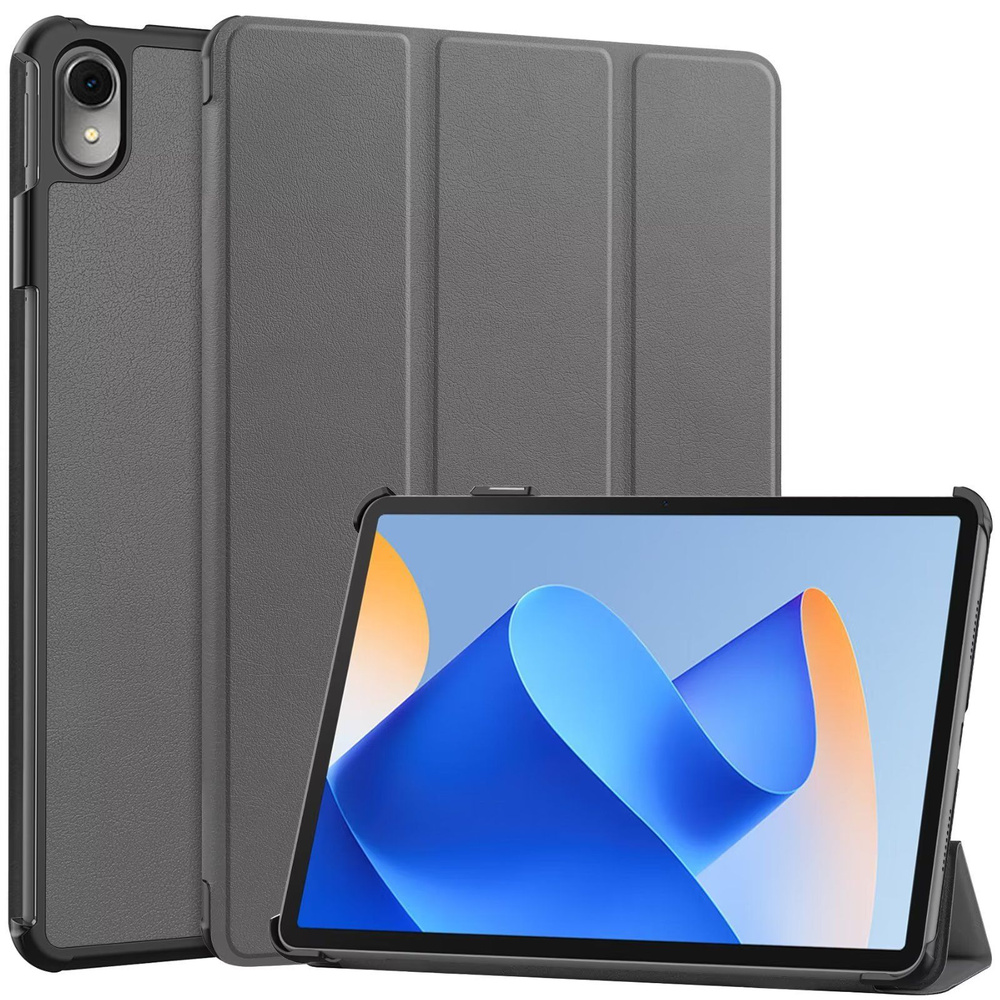 Чехол для планшета Huawei MatePad 11 (2023) 10.95 дюйма (DBR-W09/W00), с магнитом, прочный пластик (серый) #1