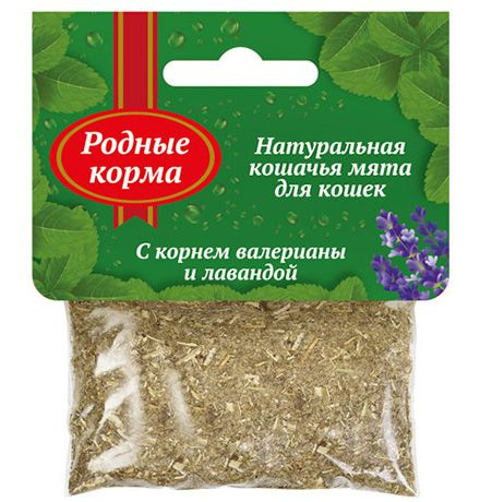 Родные Корма / Кошачья мята с корнем валерианы и лавандой, 15 г  #1