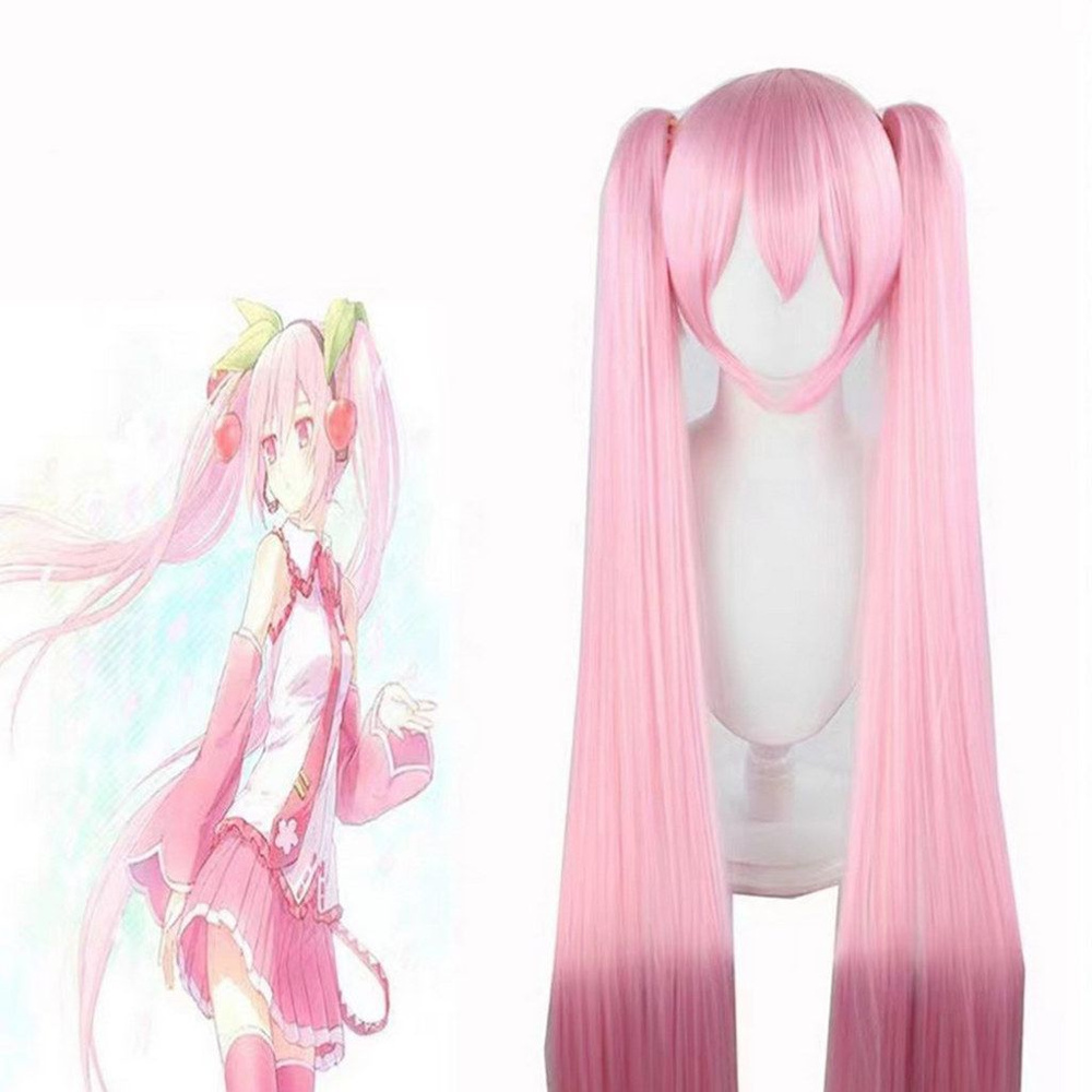 Anime Manga Game Hatsune Miku Halloween Carnival Party Cosplay Wig  мультфильм аниме косплей парик - купить по доступным ценам в  интернет-магазине OZON (1230180443)