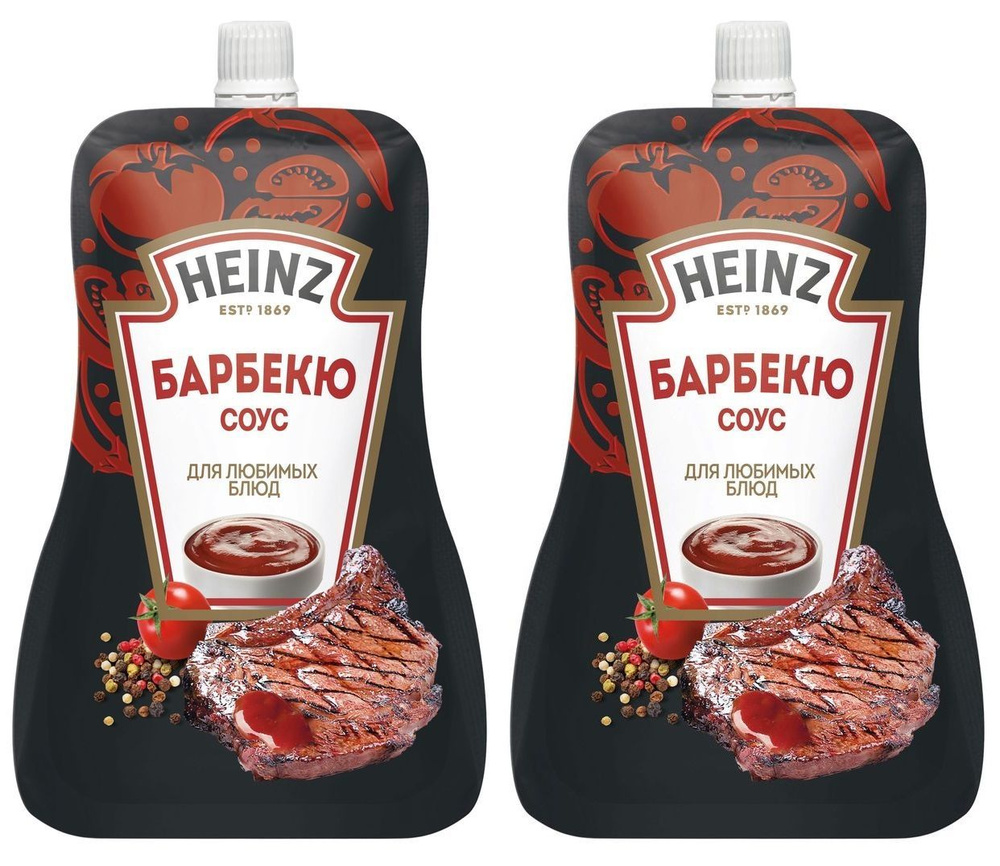 Соус Heinz Барбекю, 200 г, 2 шт #1